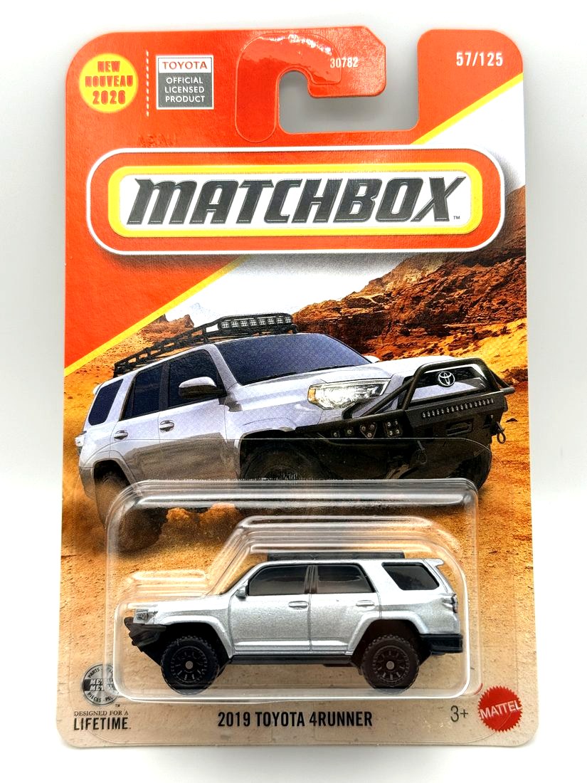2019 Toyota 2019 4Runner Matchbox 1:64 diecast