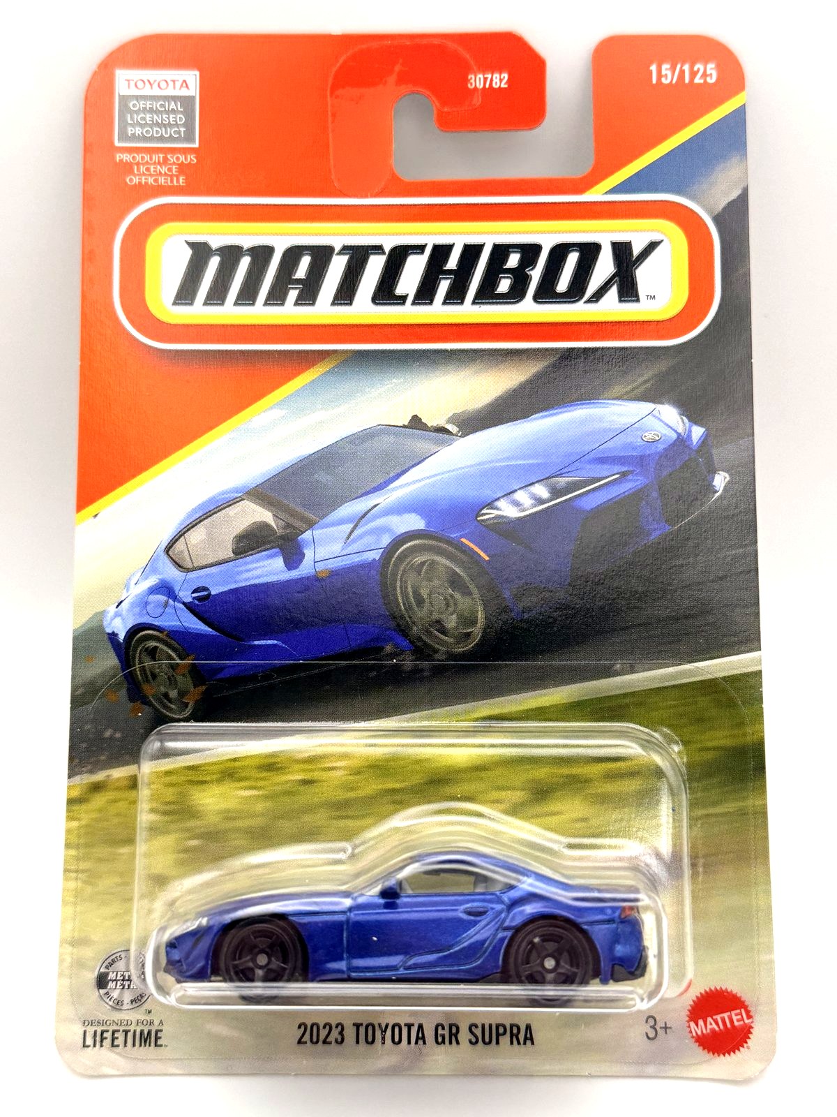2023 Toyota 2023 GR Supra Matchbox 1:64 diecast