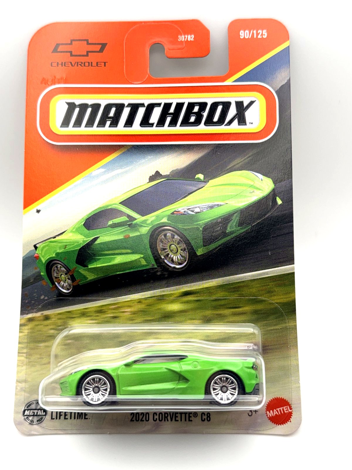 2020 Chevrolet 2020 Corvette C8 Matchbox 1:64 diecast