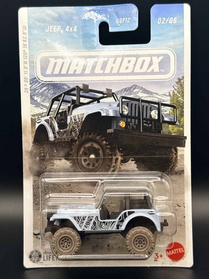Jeep 4x4 (MOAB) Matchbox 1:64 diecast