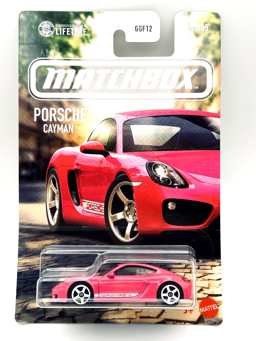 2013 Porsche Cayman Matchbox 1:64 diecast