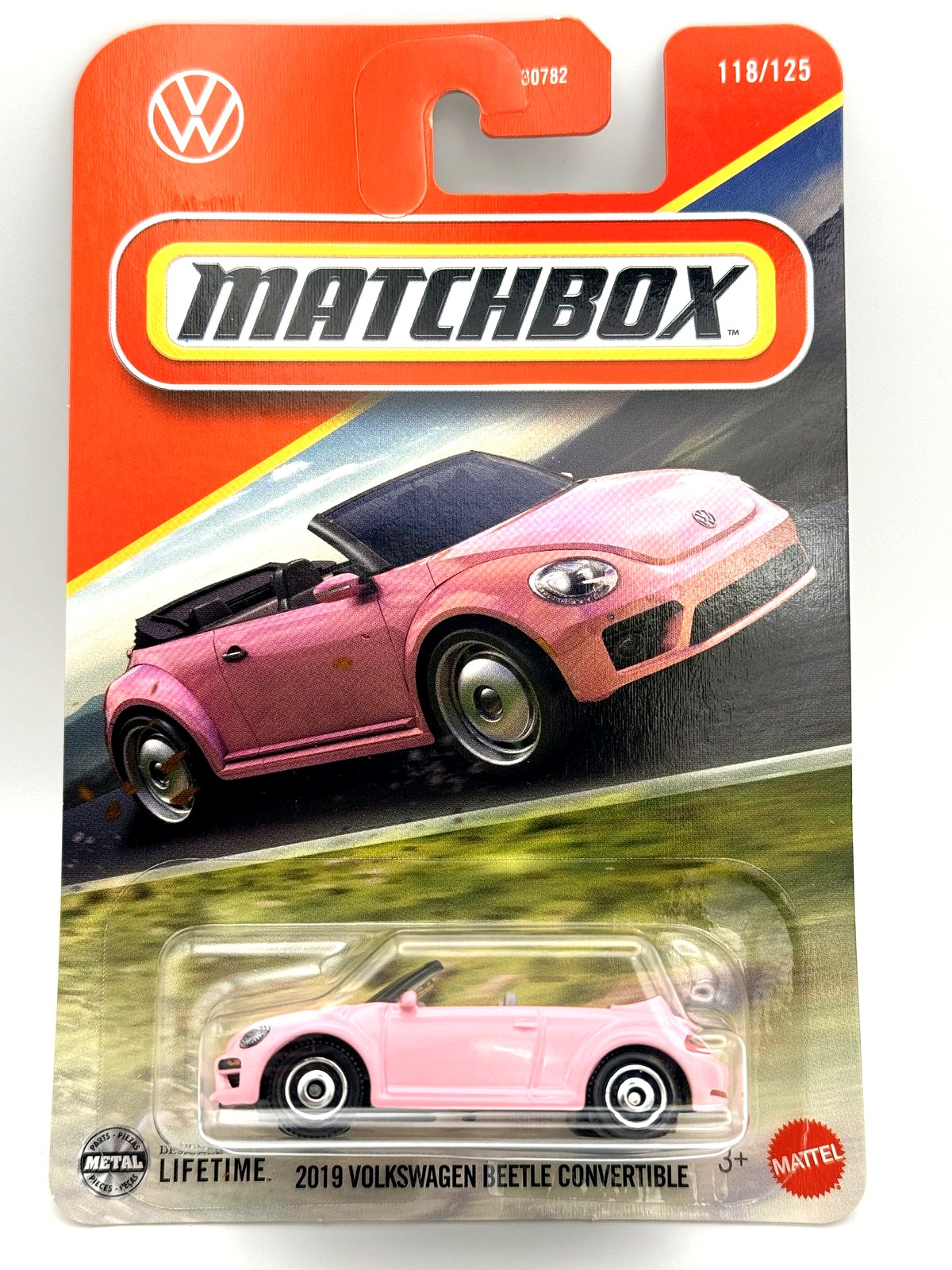 2019 Volkswagen 2019 Beetle Convertible Matchbox 1:64 diecast