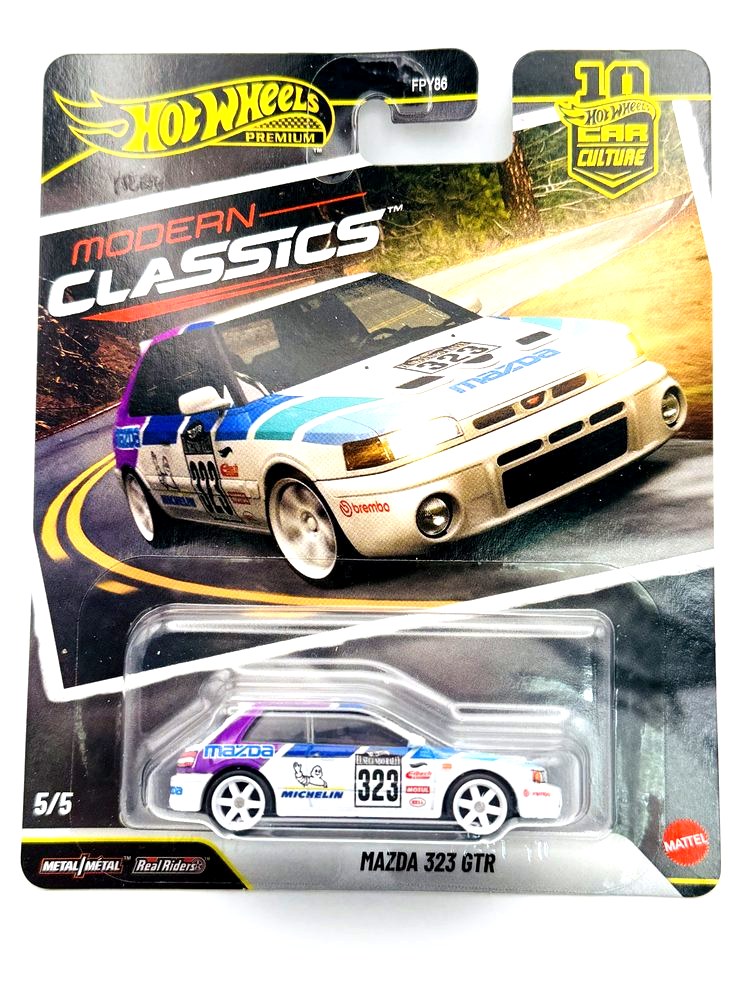 1992 Mazda 323 GTR Hot Wheels Premium 1:64 diecast