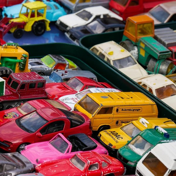 A protected diecast collection