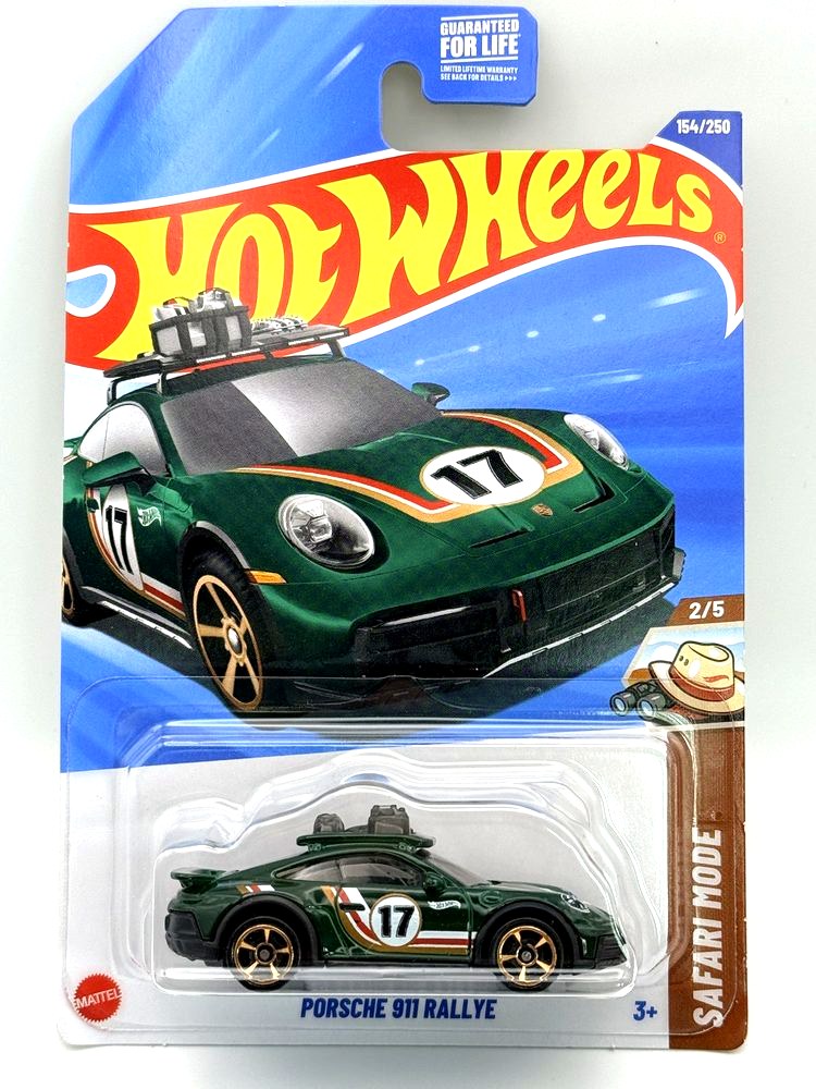 2023 Porsche 911 Rallye Hot Wheels 1:64 diecast